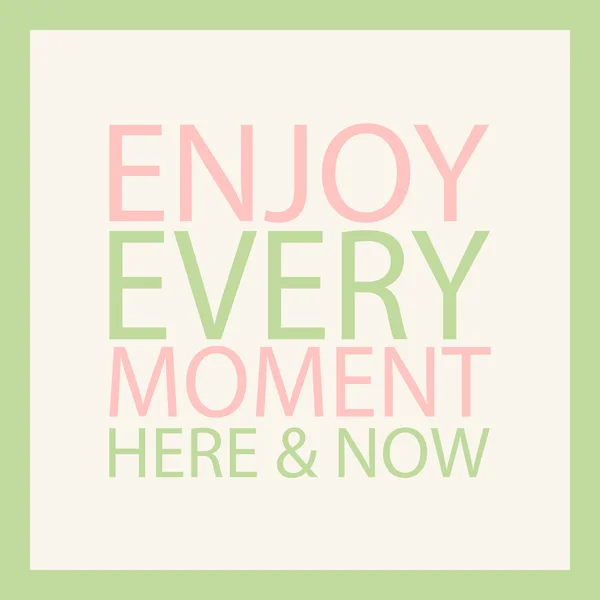 Her gün ilham alıntı olduğunu. Pastel renkler. Kartı bana ilham veriyor. Motivasyon posteri. Pozitif felsefe psikoloji alıntı. Vektör çizim.