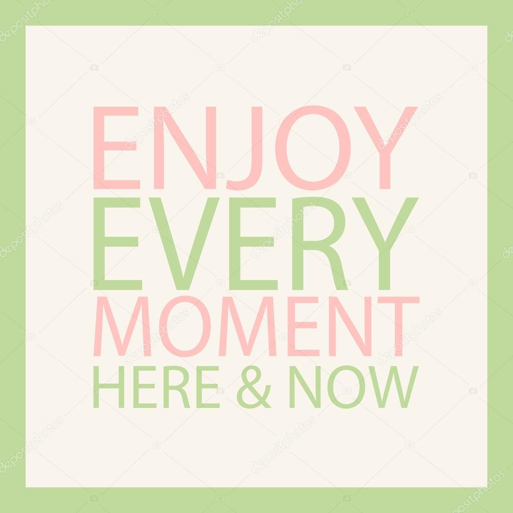 Inspirational everyday quote. Pastel colors. Inspire card