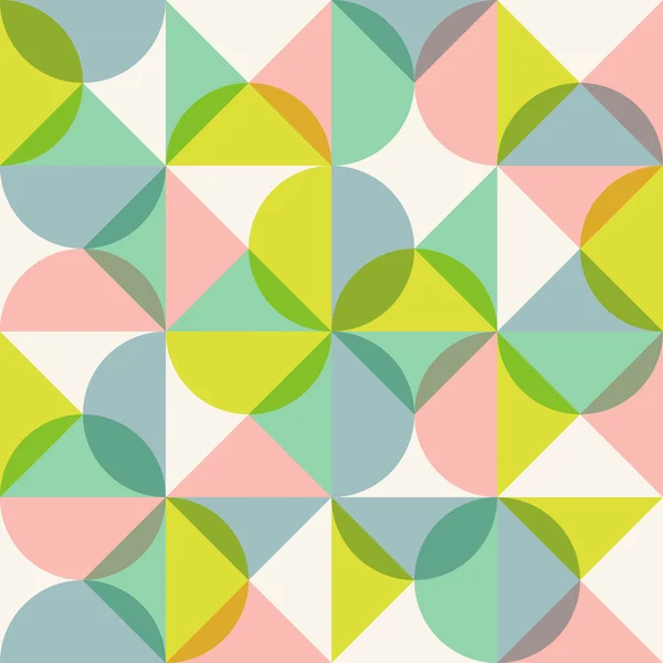 Soyut kesintisiz geometrik desen. Evrensel sorunsuz çok renkli temel şekiller arka plan. Vektör çizim.