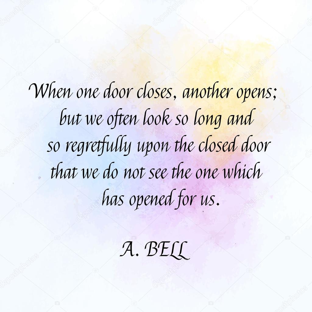 Citations célèbres d�Alexander Bell sur les opportunités