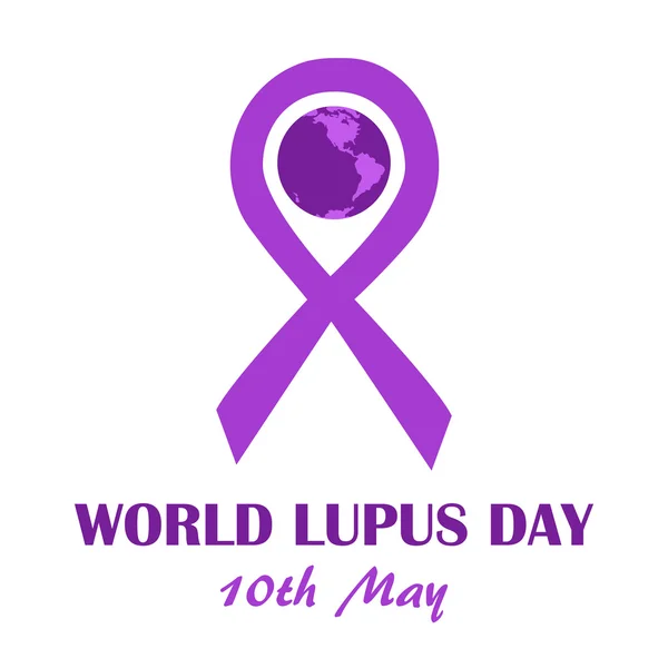 Día mundial del lupus puede — Archivo Imágenes Vectoriales