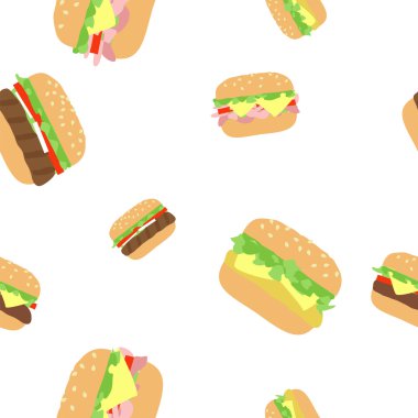 desen hamburger çizburger