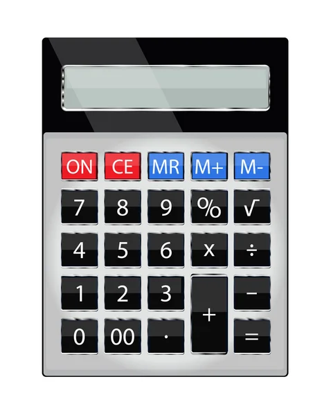 Calculator for basic mathematical operations — Stock Vector