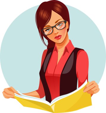kadın dergisi ile.