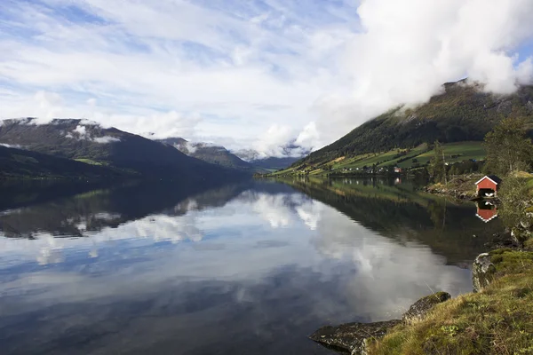 "Hlubiná oblast "-Nordfjordy/Norsko — Stock fotografie