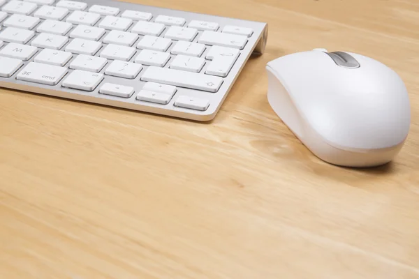 PC equipment mouse and keyboard — Stock Photo, Image