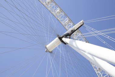 Coca Cola London Eye güneşli bir günde 
