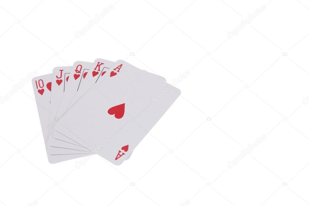 The winning hand in poker