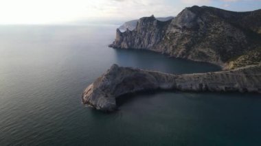Kırım Yarımadası. Golitsyn Patikası. Cape Kapchik.