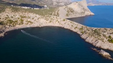 Kırım Yarımadası. Golitsyn Patikası. Cape Kapchik.