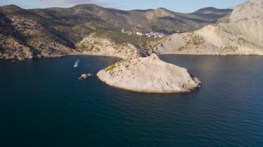 Kırım Yarımadası. Golitsyn Patikası. Cape Kapchik.