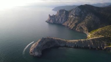 Kırım Yarımadası. Golitsyn Patikası. Cape Kapchik.