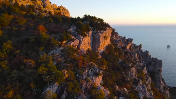 Crimean Peninsula Mount Cat — Stok Video