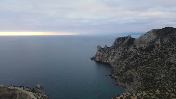Péninsule Crimée Sentier Golitsyn Cap Kapchik — Video