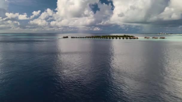 Isla Maldiva Guraidhoo Sus Alrededores — Vídeos de Stock