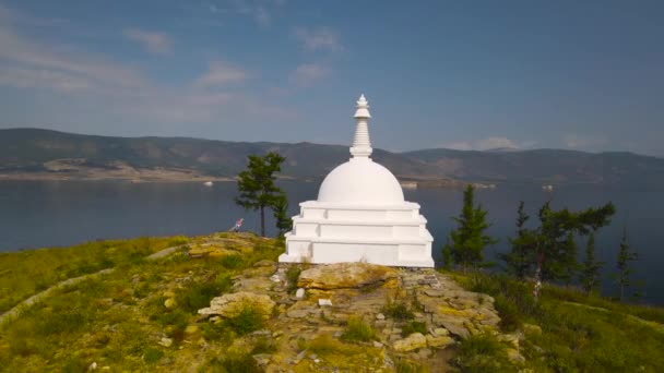 Ogoy Island Ein Ausflug Zum Baikalsee — Stockvideo
