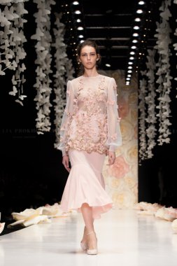 YULIA PROKHOROVA catwalk. MOSCOW FASHION WEEK 25 October, 2015