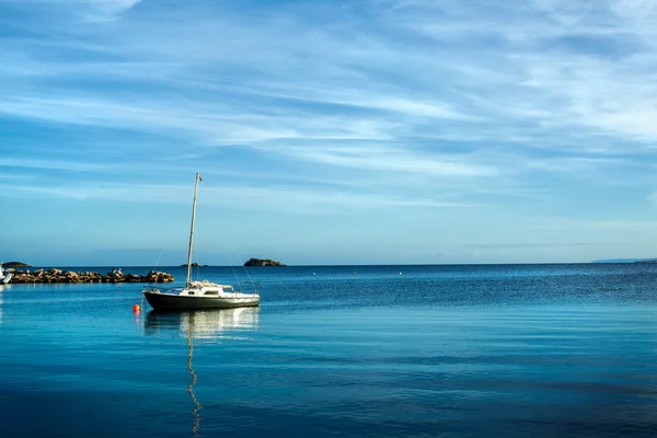 Ibiza akşam deniz — Stok fotoğraf