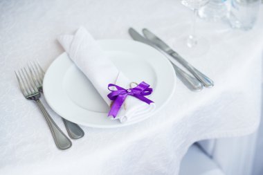 Düğün masa servis