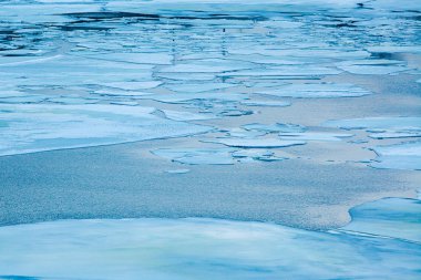 Doğal kırık buz doku