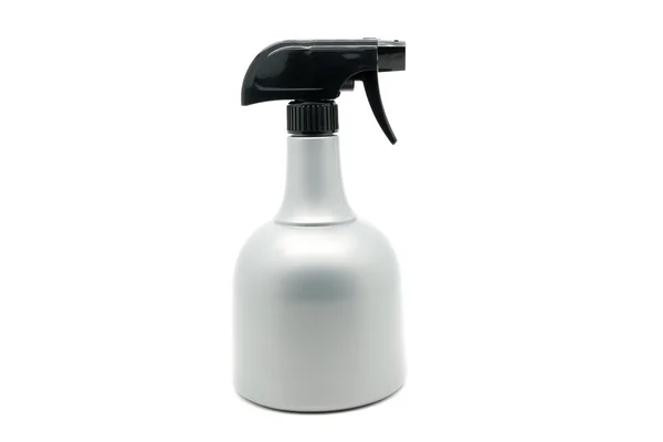 Gray spray bottle isolated — Stock Photo, Image