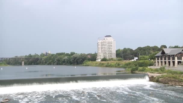 Grand River.Panning. — Video Stock