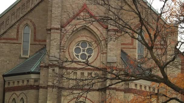 Close Up de Richmond Hill Igreja Presbiteriana — Vídeo de Stock