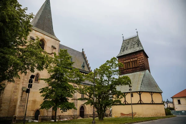 Rakovnik Región Central Bohemia República Checa Junio 2021 Iglesia San — Foto de Stock