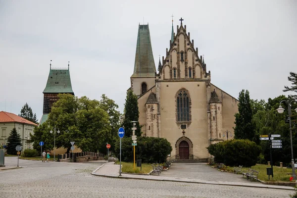 Rakovnik Región Central Bohemia República Checa Junio 2021 Iglesia San — Foto de Stock