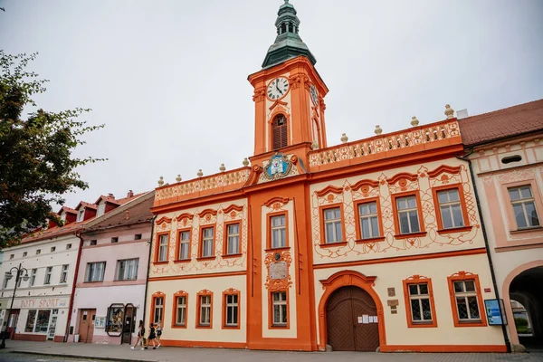 Rakovnik Región Central Bohemia República Checa Junio 2021 Ayuntamiento Barroco — Foto de Stock