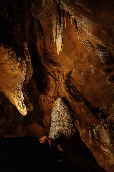 Koneprusy Czech Republic July 2021 Natural Dripstone Rock Formations Stone — Foto Stock