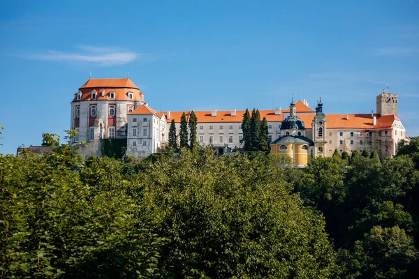 Vranov Nad Dyji Moravia Meridionale Repubblica Ceca Luglio 2021 Castello — Foto Stock