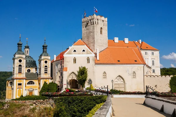 Vranov Nad Dyji Zuid Moravië Tsjechië Juli 2021 Barokke Gotische — Stockfoto