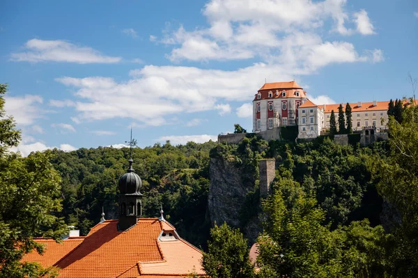 Vranov Nad Dyji Moravia Meridionale Repubblica Ceca Luglio 2021 Castello — Foto Stock