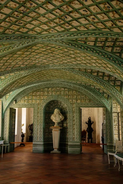 Jaromerice Nad Rokytnou Czech Republic July 2021 Castle Interior Baroque — Stock Photo, Image