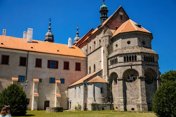 Trebic Böhmen Tjeckien Juli 2021 Medeltida Slott Med Museum Historiska — Stockfoto