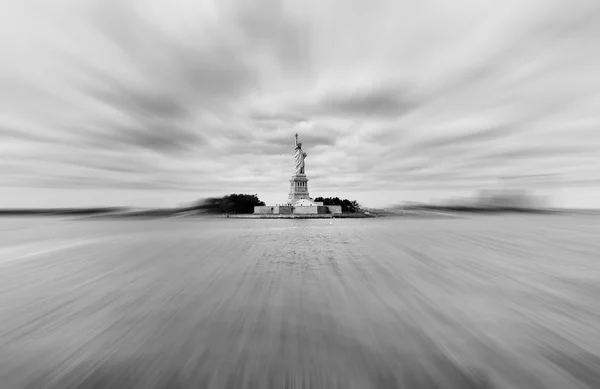 Estatua de la Libertad en la ciudad de Nueva York Fotos de stock libres de derechos