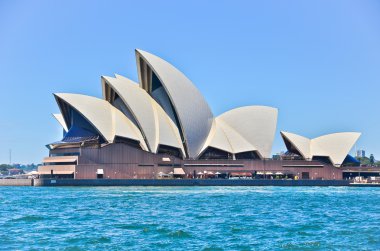 Sidney, Avustralya Sydney Opera Binası görünümünü.