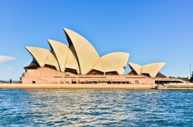 Sidney, Avustralya Sydney Opera Binası görünümünü.