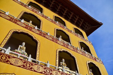 Çin tapınak ve Buda heykelleri Kaohsiung, Tayvan.