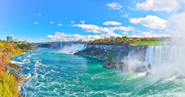 Niagara Falls Panoraması Güz