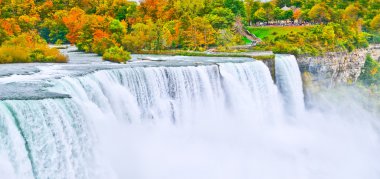 Niagara Falls Panoraması Güz