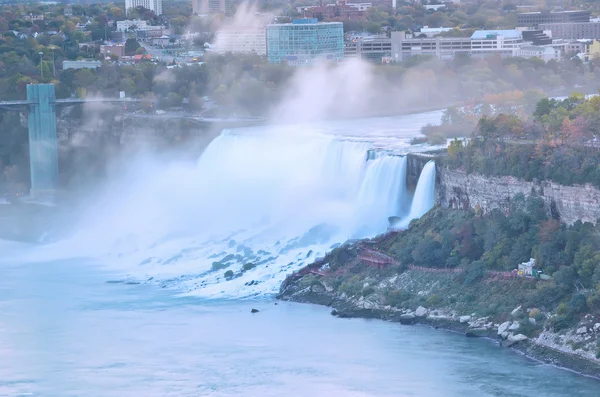 View of Niagara Falls at dawn — Stock Photo, Image