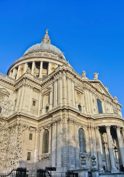 Вид на собор St Paul в Лондоні — стокове фото