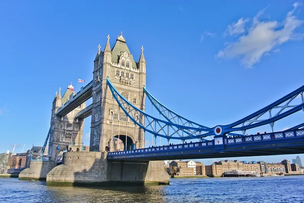 Vista da Tower Bridge em Londres — Fotografia de Stock