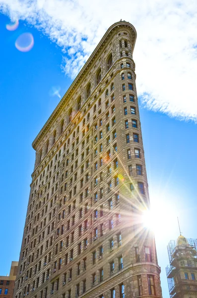 Lapos vas building, a Broadway-n — Stock Fotó