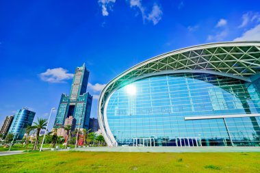 Kaohsiung Kaohsiung fuar merkezinde görünümünü