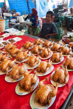 ızgara tavuk olan sayaç