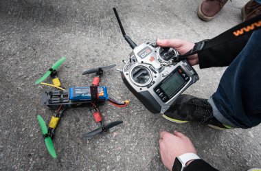 Drone kendi elleriyle toplanan