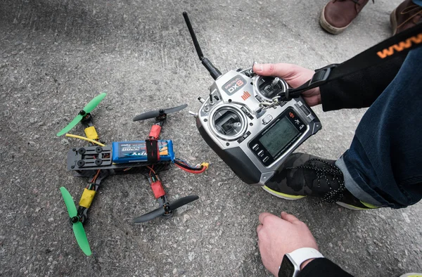 Drone kendi elleriyle toplanan